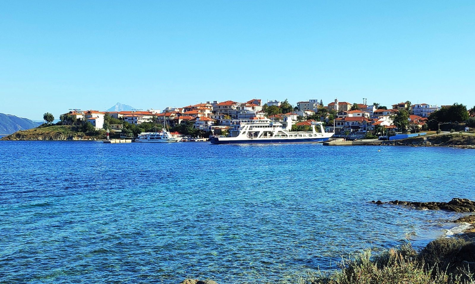 ferry at ammouliani