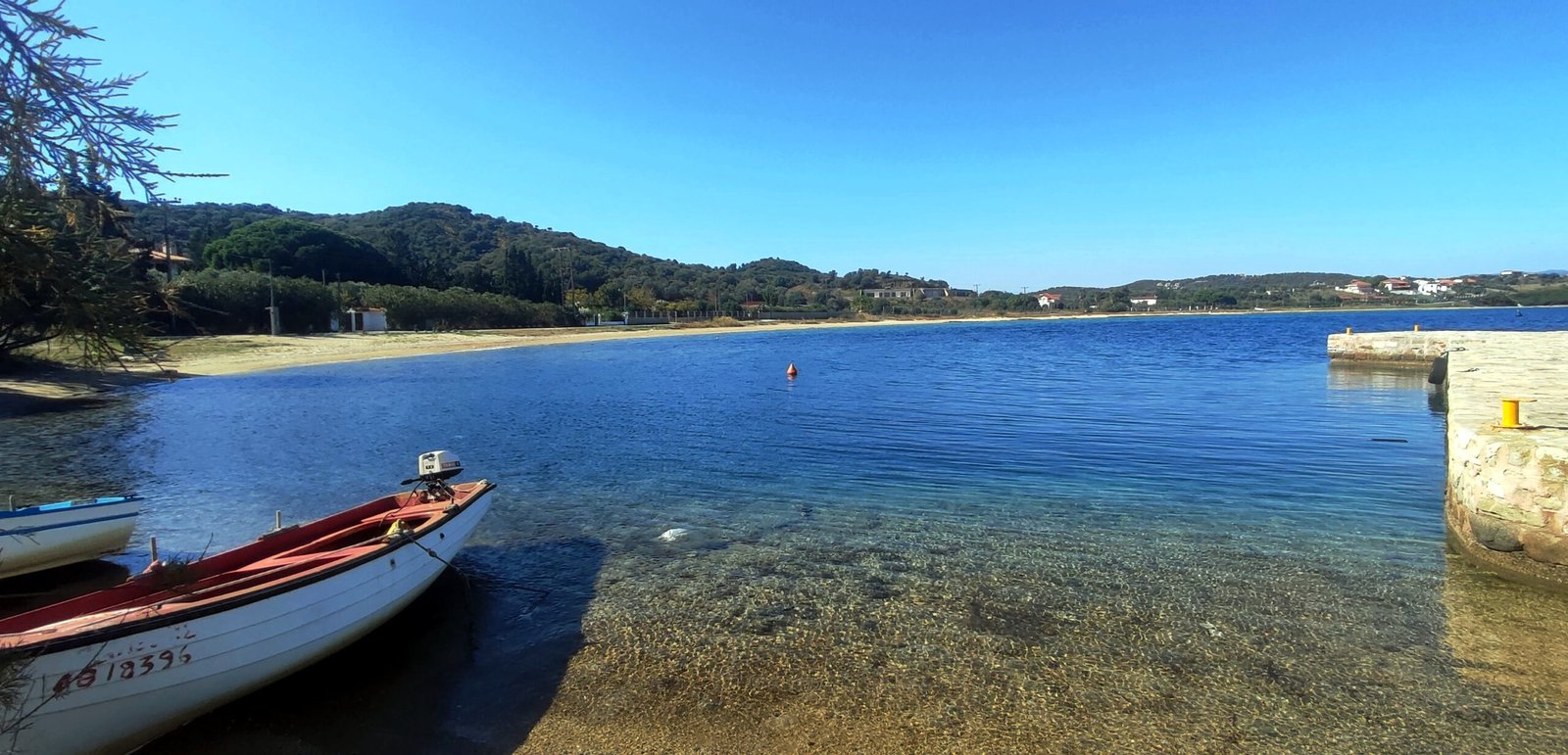 megali ammos beach, ammouliani